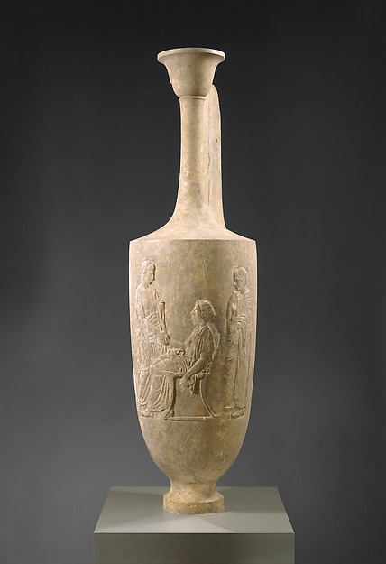 Marble funerary lekythos of Kallisthenes